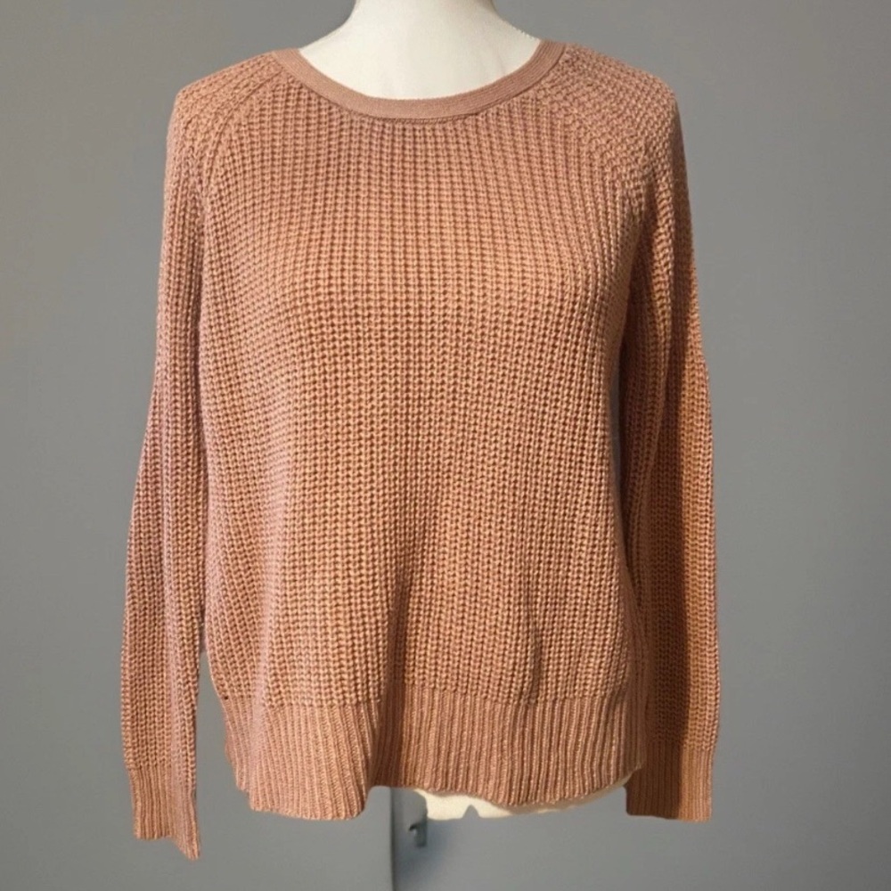 Women's Knit Sweater in Soft Pink
